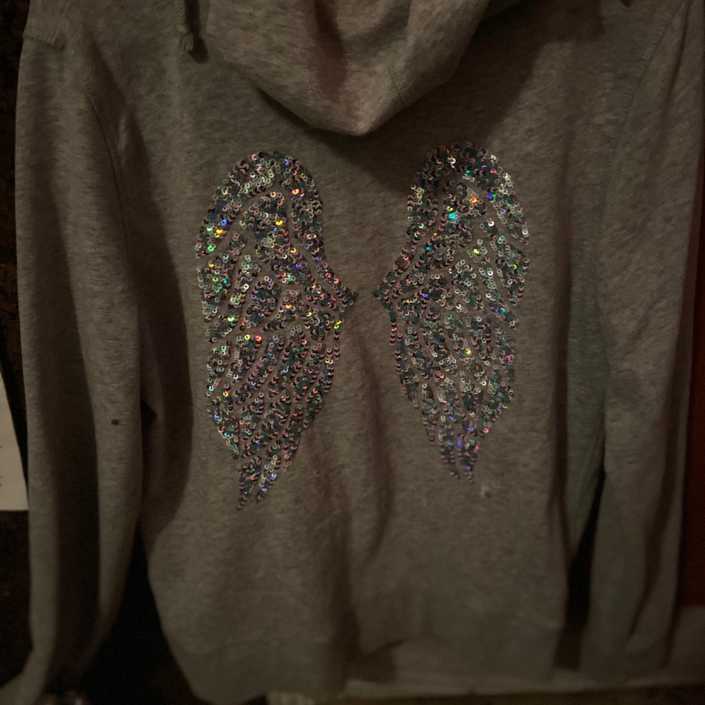 Adorable Victoria Secret Bedazzled Zip Up